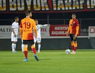 Galatasaray ’Hatay’a düştü!