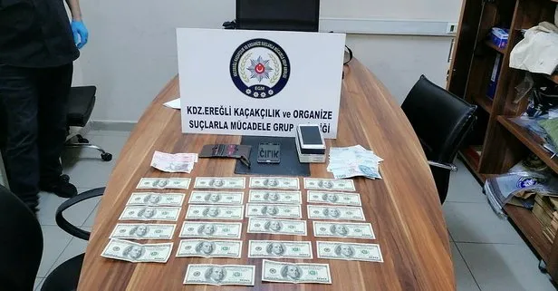 Zonguldak’ta sahte dolar operasyonu