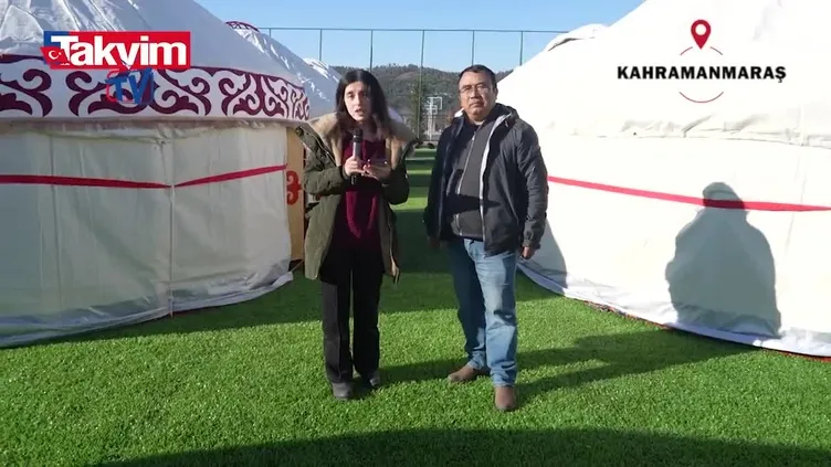 Takvim.com.tr Kırgız çadırlarını görüntüledi!