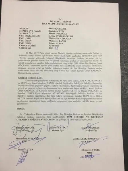 Son dakika: İstanbul'da 18 ilçede oylar sayılıyor-1