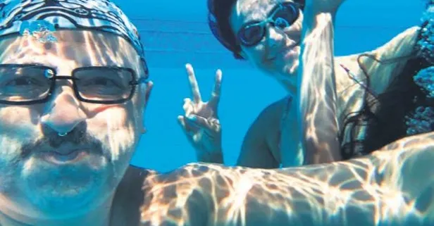 Yavuz Seçkin'den su altı pozu