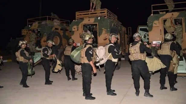 Habur'da sıcak saatler!-1
