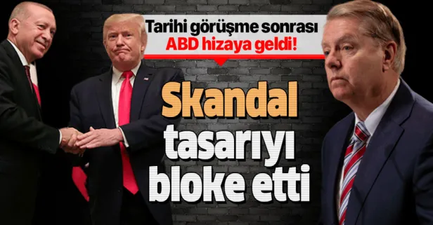 Erdoğan-Trump görüşmesi sonrası ABD geri adım attı! Senatör Graham, Ermeni tasarısını bloke etti