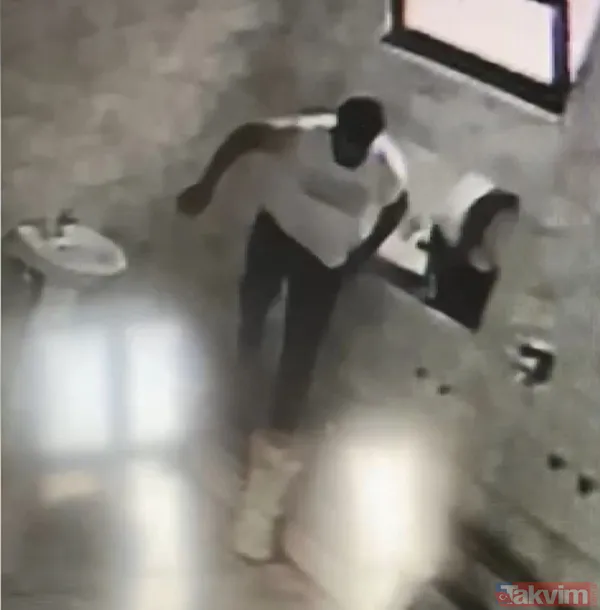 Camiden musluk çalan hırsız yakalandı! Emniyet görüntüleri paylaştı - 10