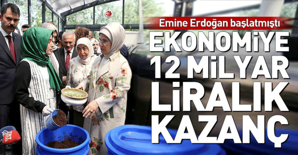 Emine Erdoğan'ın başlattığı projede büyük başarı