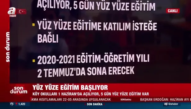 MEB: Telafi eğitimleri isteğe bağlı yapılacak