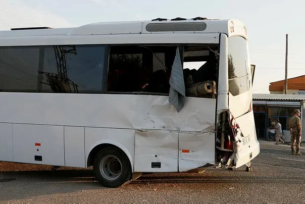 Şanlıurfa'da jandarmaları taşıyan otobüsle TIR çarpıştı! Şehit ve yaralılar var-4