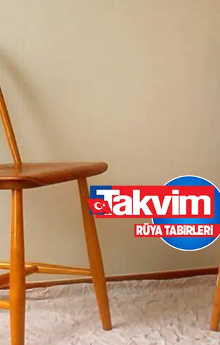 Rüyada sandalye görmek ne anlama gelir? Rüyada sandalyeden düştüğünü görmek neye işarettir? Rüyada sandalyede oturmak...