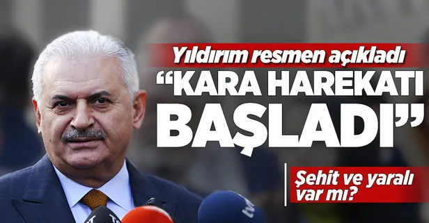 Yıldırım'dan flaş Afrin harekatı açıklaması