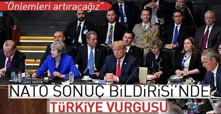 NATO Zirvesi sonuç bildirisi açıklandı
