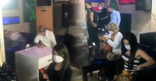 Adana'da pes dedirten görüntüler! Kapalı olması gereken bardaki 39 kişiye ceza!