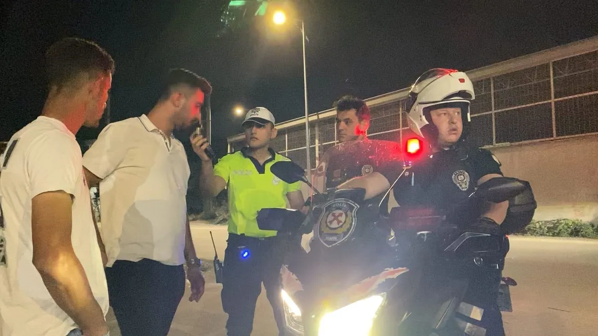 Ehliyetsiz ve alkollü yakalandı: 65 bin lira ceza