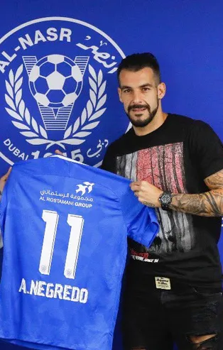 Alvaro Negredo resmen Al Nasr'da!