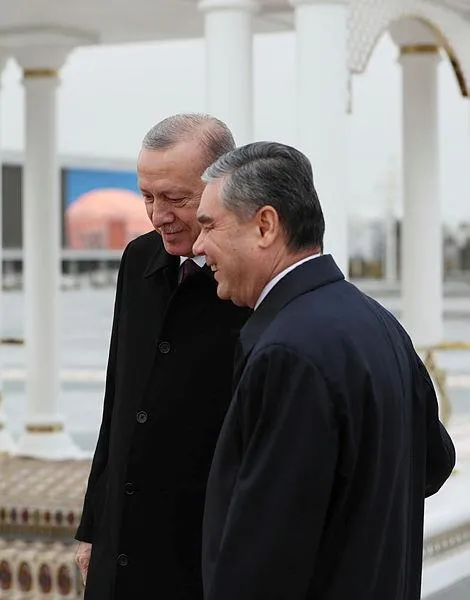 Başkan Erdoğan Türkmenistan'da! İki ülke arasında ortak anlaşmalar imzalandı-4