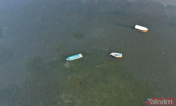 İzmir Seferihisar'da meydana gelen depremin yarattığı yıkım sabah havadan görüntülendi - 5