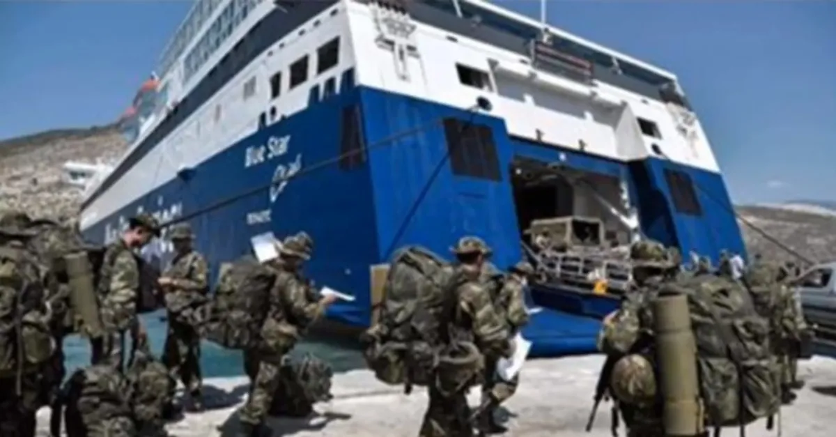 Yunanistan'dan alçak provokasyon! Meis Adası’na asker konuşlandırdılar...