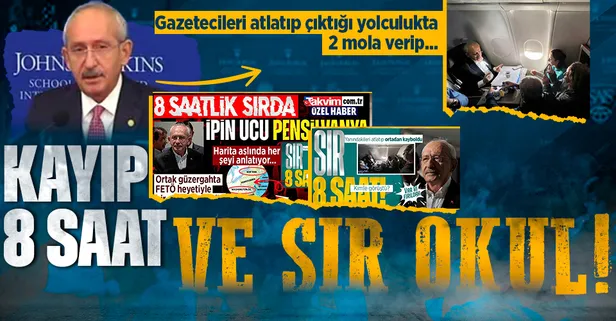 CHP Genel Başkanı Kemal Kılıçdaroğlu'nun kayıp 8 saatinde ziyaret ettiği sır okul!