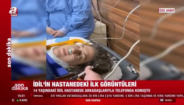 Enkaz altından 58 saat sonra kurtarılan İdil Şirin görüntülendi! İşte mucize kızın hastaneden ilk görüntüsü...