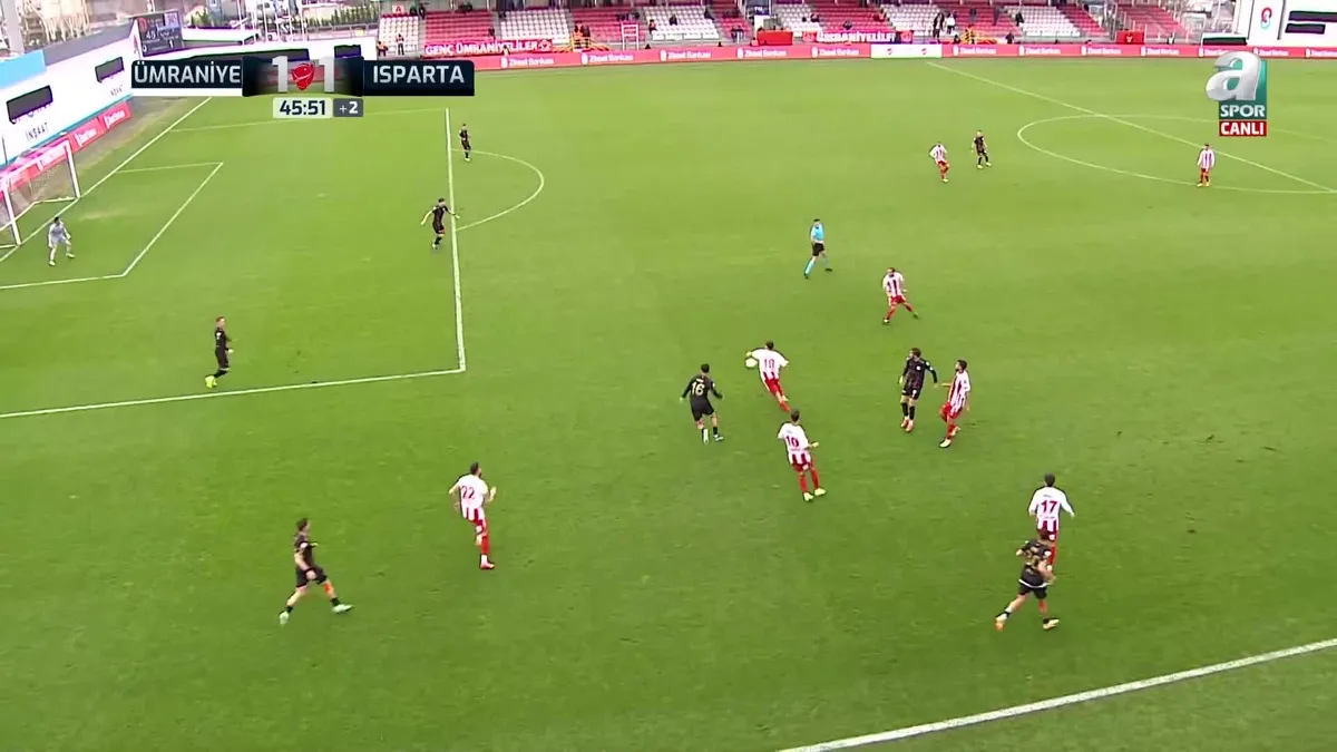 Ümraniyespor - Isparta 1-1 | GOL: Batuhan Çelik