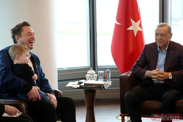 Başkan Recep Tayyip Erdoğan, Türkevi'nde Space X CEO'su Elon Musk ile görüştü - 7