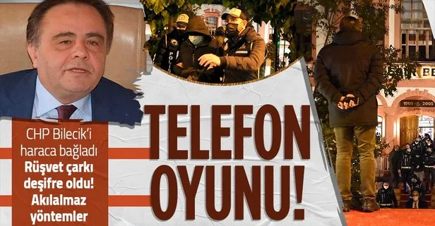 CHP’li Bilecik Belediyesi selam verenden rüşvet istiyor! Akılalmaz yöntem deşifre oldu: Girmeden telefonu teslim et