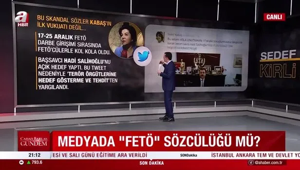Başkan Erdoğan’a hakaret eden Sedef Akbaş’ın kirli geçmişi! Nazif Karaman A Haber’de tek tek anlattı