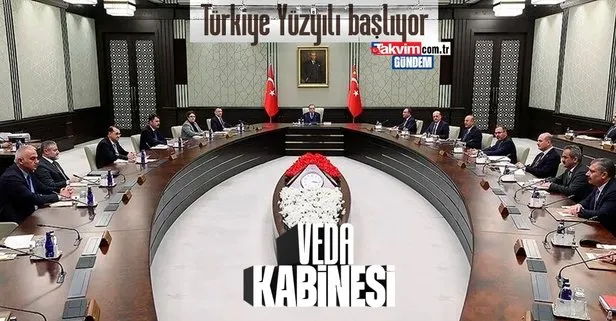 Son dakika: Başkan Erdoğan liderliğindeki kabine toplantısı sona erdi! Mevcut bakanlarla son kez bir araya gelindi
