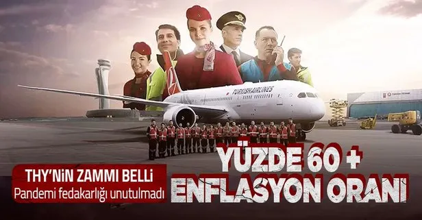 Türk Hava Yolları ile Hava-İş Sendikası 2022 maaş zamlarında anlaştı: Pandemi döneminde gösterdikleri fedakarlık ödüllendirilecek