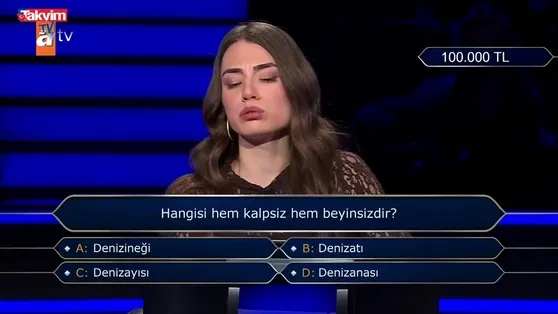 İki jokerini birden kullandı: Hangisi hem kalpsiz hem beyinsizdir?