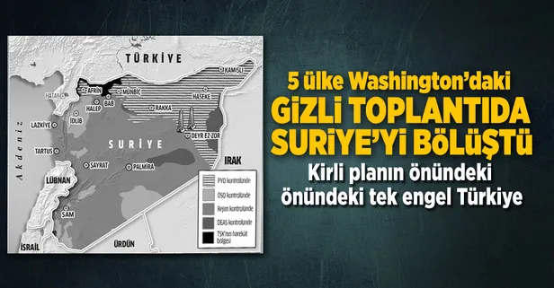Suriye’yi ABD’de bölüştüler