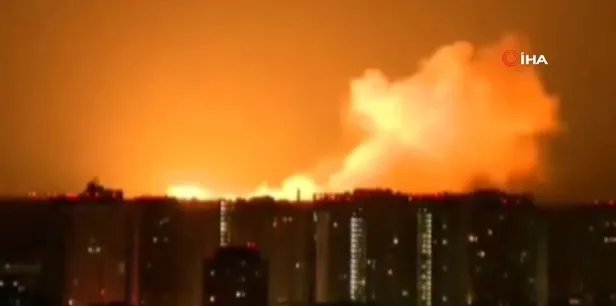 Rus birlikleri Ukrayna'nın başkenti Kiev’deki lojistik deposunu vurdu: 28 kişi hayatını kaybetti-4