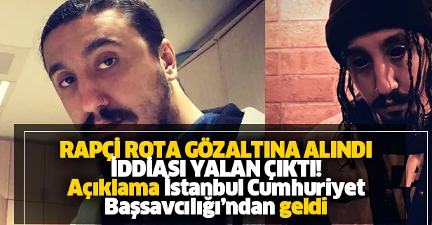Son dakika haberleri: 'Rapçi Rota (Bulut Alpman) gözaltına alındı' iddiası yalan çıktı!