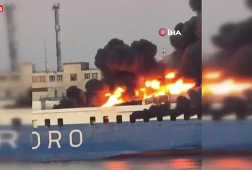 Odessa’da Türk kargo gemisine saldırı iddiası!