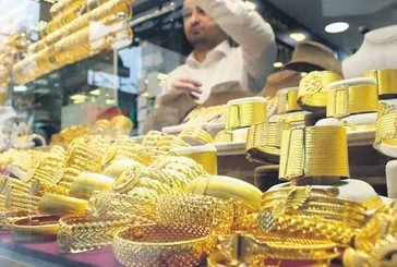 Altın çarşıyı karıştırdı