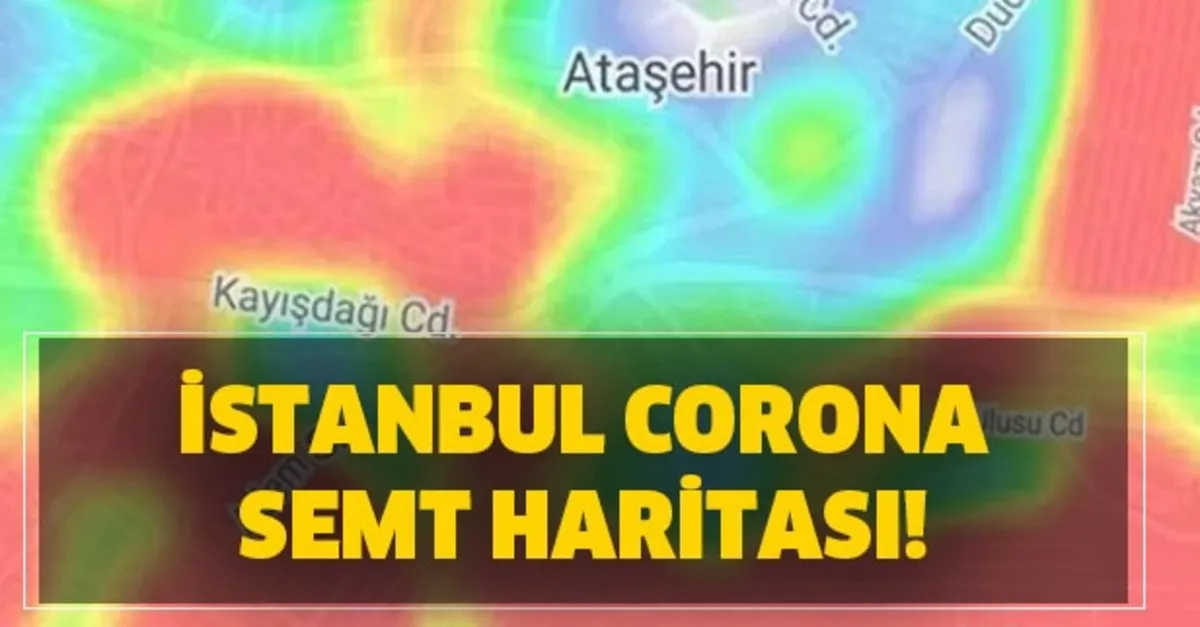 Saglik Bakanligi Istanbul Corona Korona Semt Haritasi Istanbul