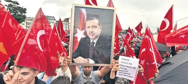 Almanya’da PKK’ya izin var Erdoğan’a yok