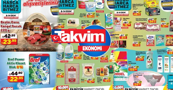 Yeni haftanın ilk gününe girdik A101 8-14 Ekim aktüel kataloğu yayımlandı! 3’lüsü 22,95 TL! A101’de bu hafta neler var? İşte İNDİRİMLİ ürünler tam liste!