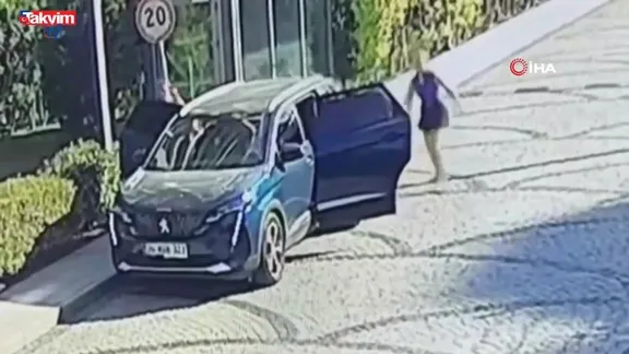 Sarıyer'de çocuk kaçırma olayı kamerada!