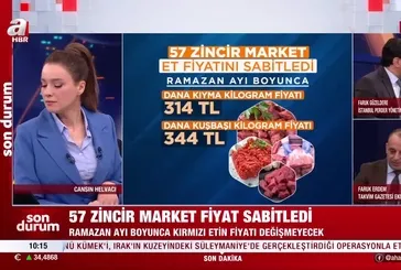 Et fiyatlarına Ramazan sabitlemesi!