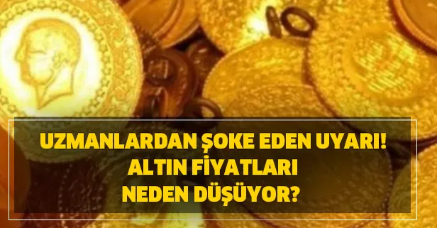 Altın fiyatları düşüyor gibi olsa da hedef fiyat çok yüksek! Uzmanlardan şoke eden uyarı! Altın fiyatları neden düşüyor?