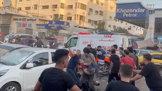 Katil İsrail ordusundan Şifa Hastanesine baskın! Hastaları zorla çıkarmaya çalıştılar