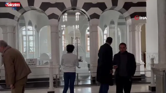 Hz. Halid Bin Velid Camii ve Türbesi açıldı