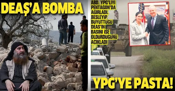 ABD DEAŞ’ın lideri El Bağdadi’yi öldürdü! YPG’li teröristi Pentagon’da ağırladı