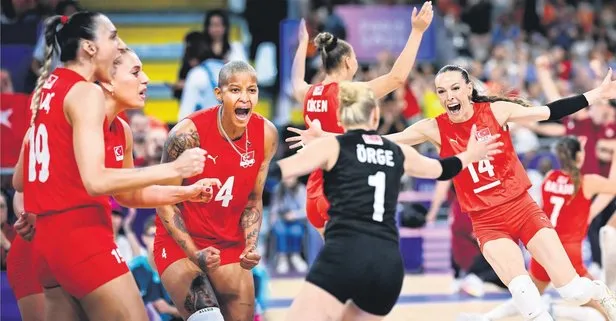 Biz bitti demeden bitmez: Filenin Sultanları 2-0 geriye düştüğü maçta Hollanda’yı devirdi