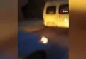 Bahçelievler’de çöken binadan kurtulan vatandaşların paniği kamerada