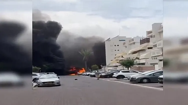 Hamas Aşkelon'u işte böyle vurdu!