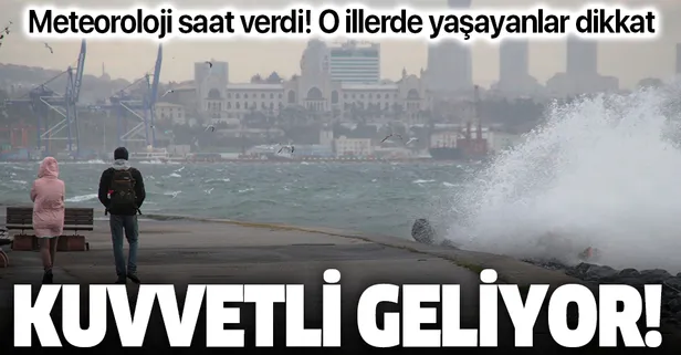 HAVA DURUMU | Meteorolojiden kuvvetli lodos uyarısı | 25 Aralık İstanbul'da hava nasıl olacak?