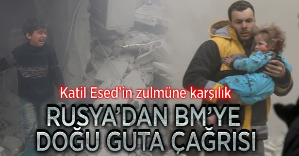 Rusya'dan BM'ye Doğu Guta çağrısı
