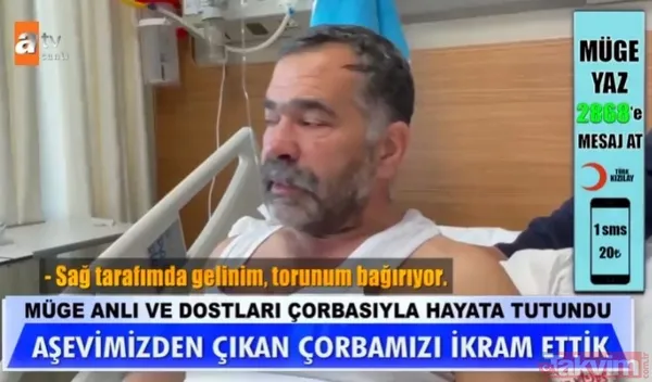 Müge Anlı çorbasını hayal ederek hayata tutunmuştu! Depremden 7 gün sonra çıkan Necati Karagön ATV canlı yayınında: "İdrarımı içtim..." - 17