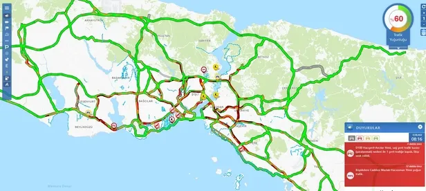 İstanbul'da okullar açıldı trafik yoğunluğu başladı!-3